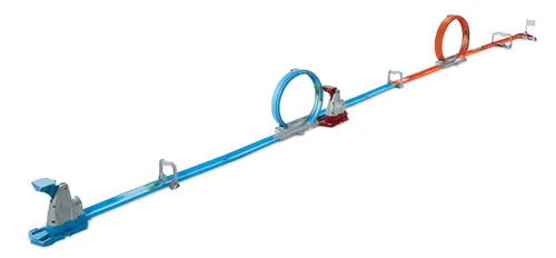 HOT WHEELS Zweispurige Looping Rennstrecke mit 2 Fahrzeugen (6 von 7)