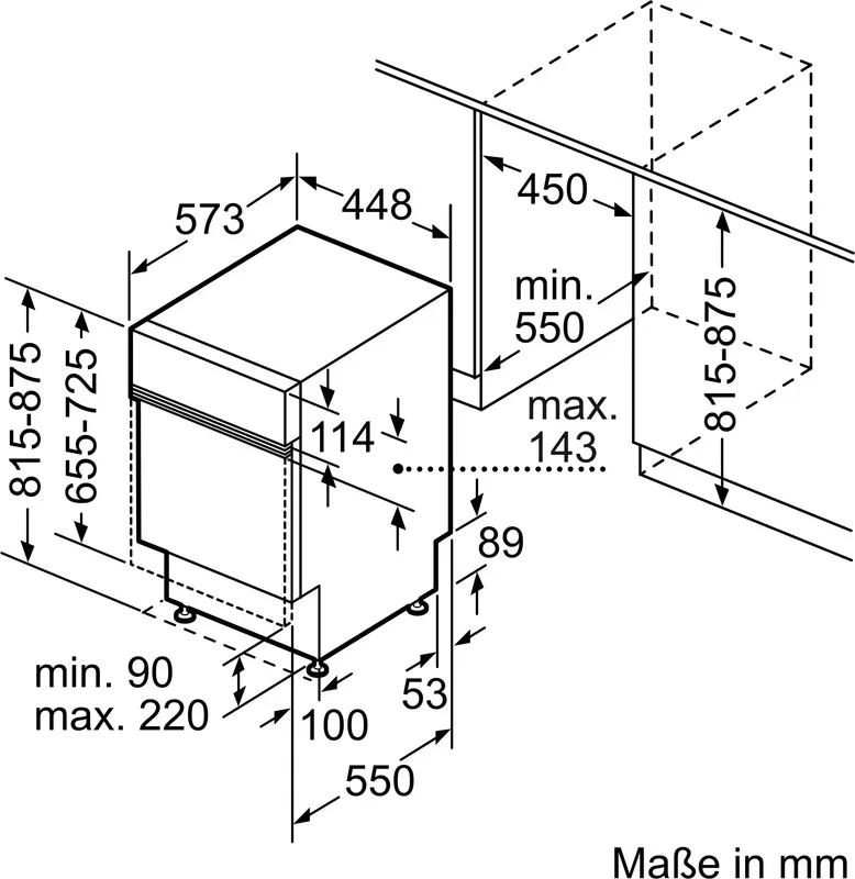 Constructa CP6IS01HKE Geschirrspüler, 45 cm, Gebürsteter Stahl (6 von 7)