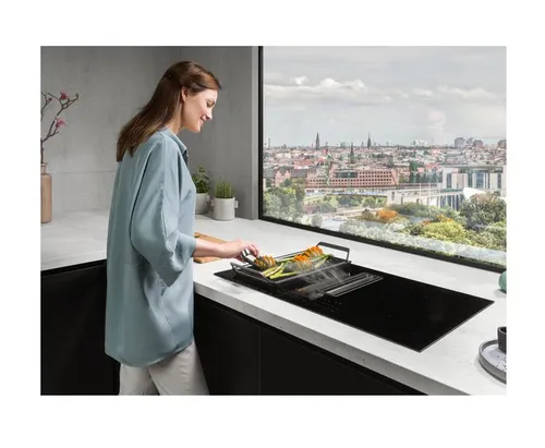 AEG CCE84751CB Induktionskochfeld mit Dunstabzug Hob2Hood (6 von 15)