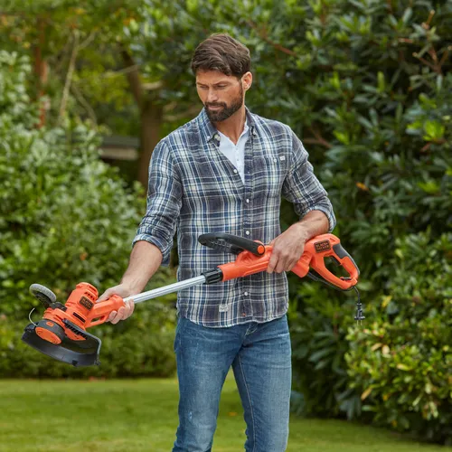BLACK+DECKER Rasenmäher Akku Elektro-Rasentrimmer BESTA530 (6 von 6)