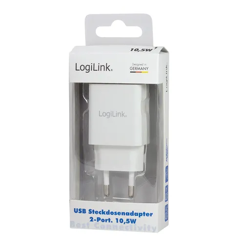 LogiLink USB Steckdosenadapter mit 2 x USB Port (6 von 7)