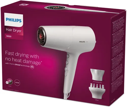 Philips Haartrockner 5000 BHD500/20, 2100W mit Volumendiffusor (6 von 8)