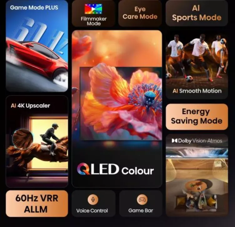 HISENSE QLED-Fernseher 