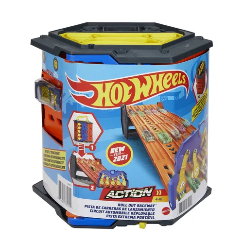 Hot Wheels HGK41 Rollout Raceway Trackset (7 von 7)