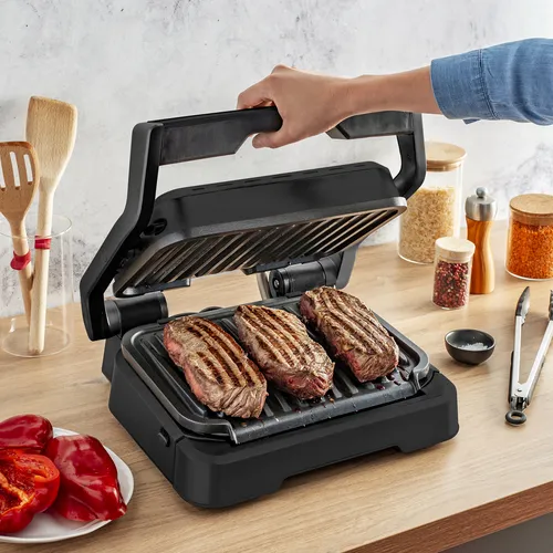 Tefal GC7728 Optigrill 2in1 Kontaktgrill schwarz (7 von 13)
