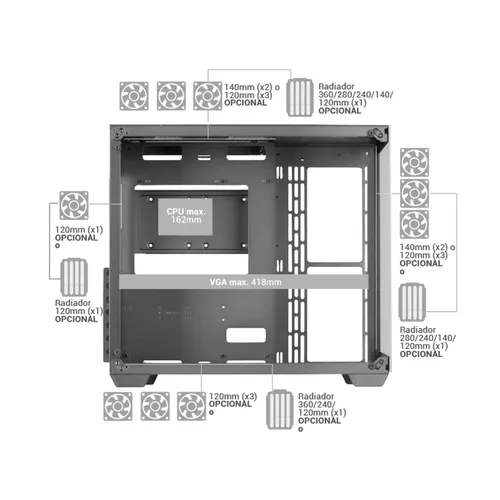 Mars Gaming Grand Tour MCV4 RGB E-ATX Gehäuse (7 von 7)