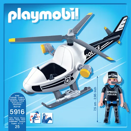 PLAYMOBIL 5916 Polizeihubschrauber (7 von 7)