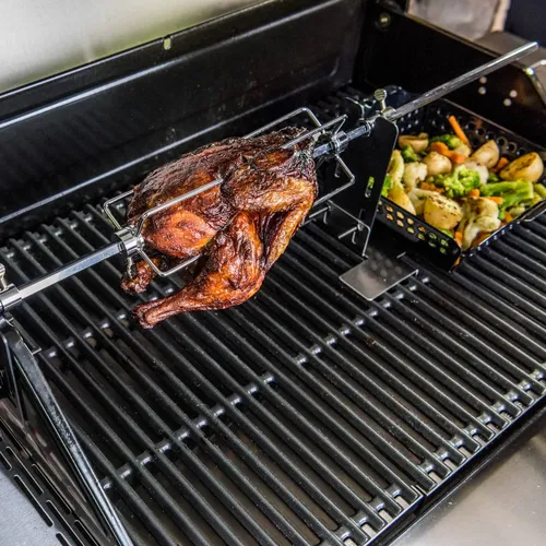 Char-Broil Drehspiess Grill BBQ Zubehör Aufsatz (7 von 7)