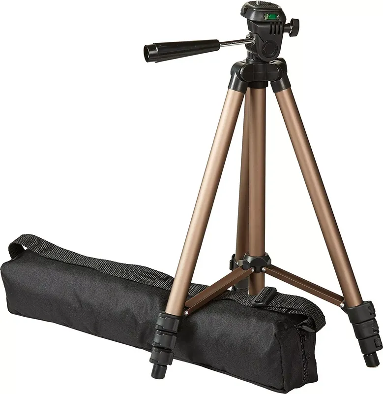 Amazon Basics Leichtes Stativ mit Tasche,127 cm, Champagner (7 von 7)
