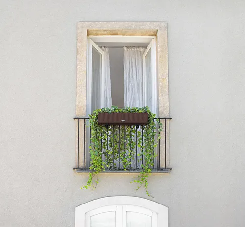 Lechuza Halter schwarz für Balconera Balkonkästen 19033 Balkonkastenhalter (7 von 7)