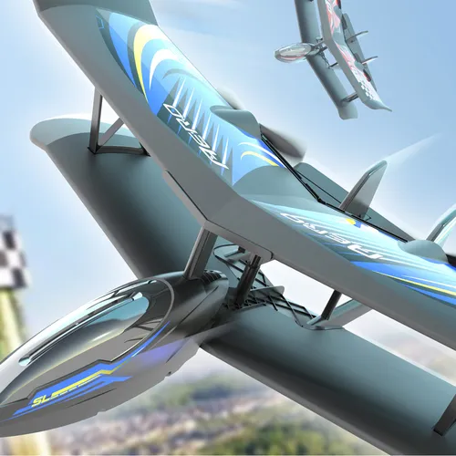 Silverlit Bi-Wing Evo RC Einsteiger Modellflugzeug (7 von 7)