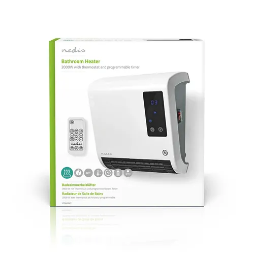 Nedis Badezimmerstrahler 2000 Watt (HTBA20WT WS) (7 von 10)