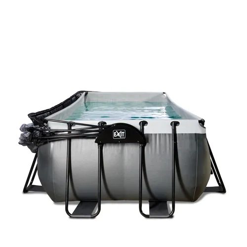Framepool EXIT mit multifunktionaler Poolabdeckung, schwarz, 250x540x122 cm (7 von 7)
