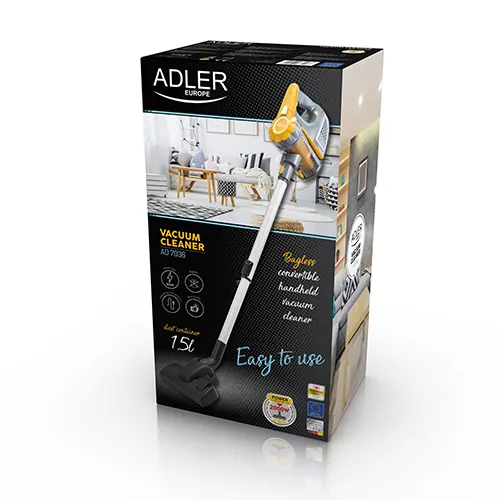 Adler Bodenstaubsauger Adler AD 7036 Handstaubsauger 2in1 beutellos