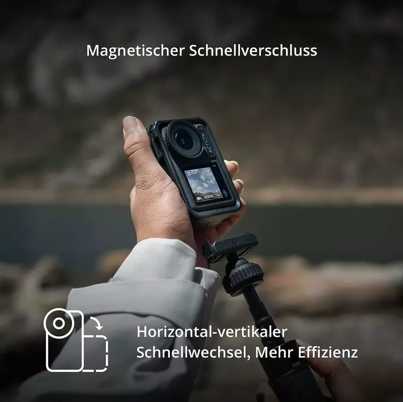 DJI Osmo Action 4 Essential-Combo – 4K Action-Kamera mit 1/1,3-Zoll-Sensor (7 von 10)