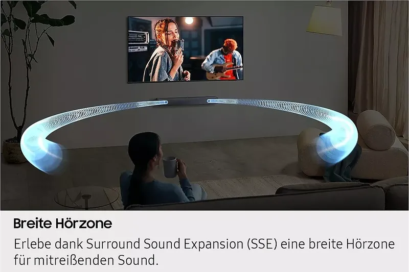 SAMSUNG HW-B410GF/ZG Soundbar, Titan Schwarz (7 von 8)