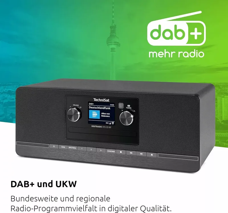 Technisat DigitRadio 372 CD BT schwarz (7 von 11)