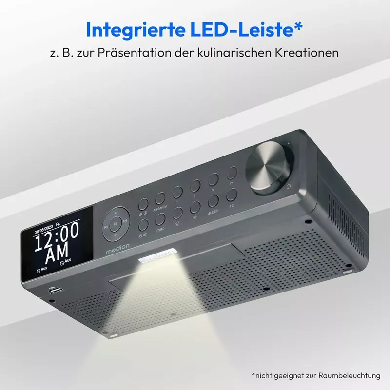 MEDION P66750 Küchen Unterbauradio (7 von 23)