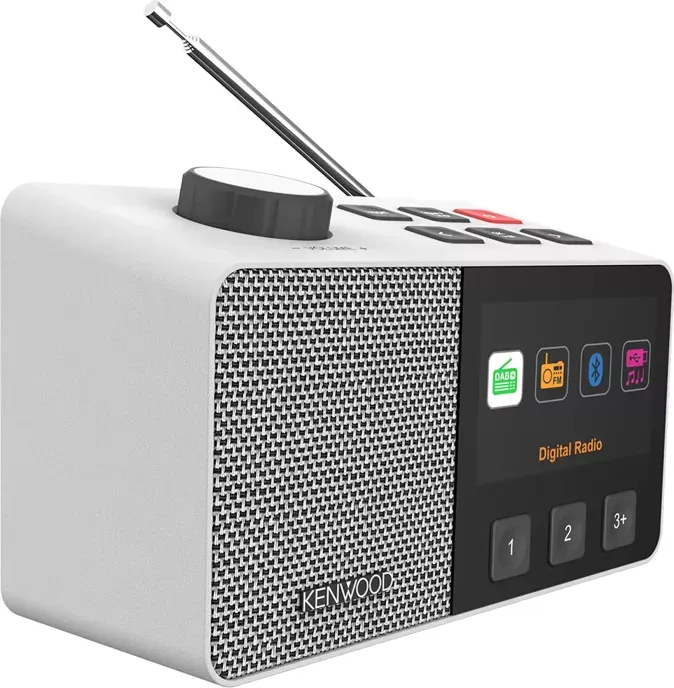 Kenwood CR-M70DAB-W Senioren-Radio mit 4,3-Zoll Farbdisplay (7 von 8)
