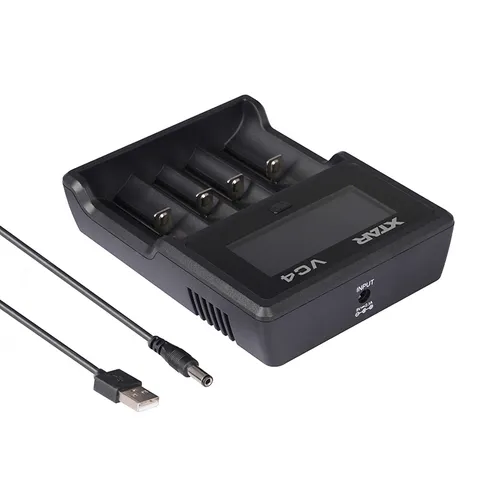 Xtar VC4 USB Akku-Ladegerät mit 4 Ladeschächten (7 von 9)