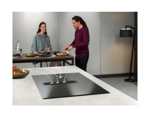 AEG CCE84751CB Induktionskochfeld mit Dunstabzug Hob2Hood (7 von 15)