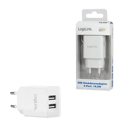 LogiLink USB Steckdosenadapter mit 2 x USB Port (7 von 7)