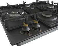 Gorenje GW6D42CLB Gaskochfeld, Schwarz (7 von 9)