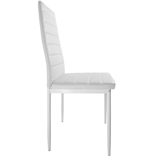 tectake® 5-teiliges Esszimmergruppe mit Kunstlederbezug (7 von 12)