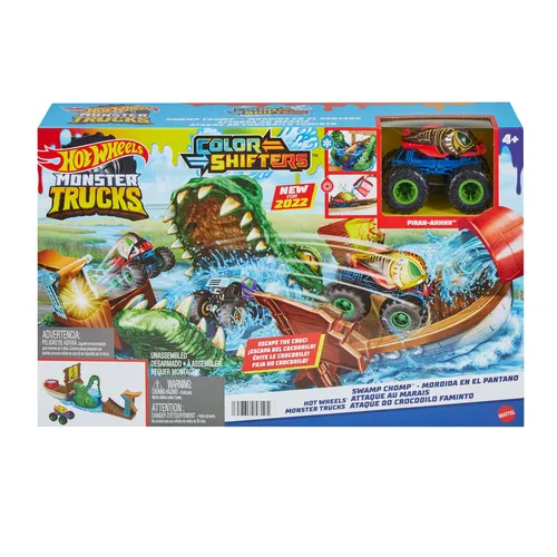 Hot Wheels Monster Trucks Sumpfattacke Spielset (7 von 7)