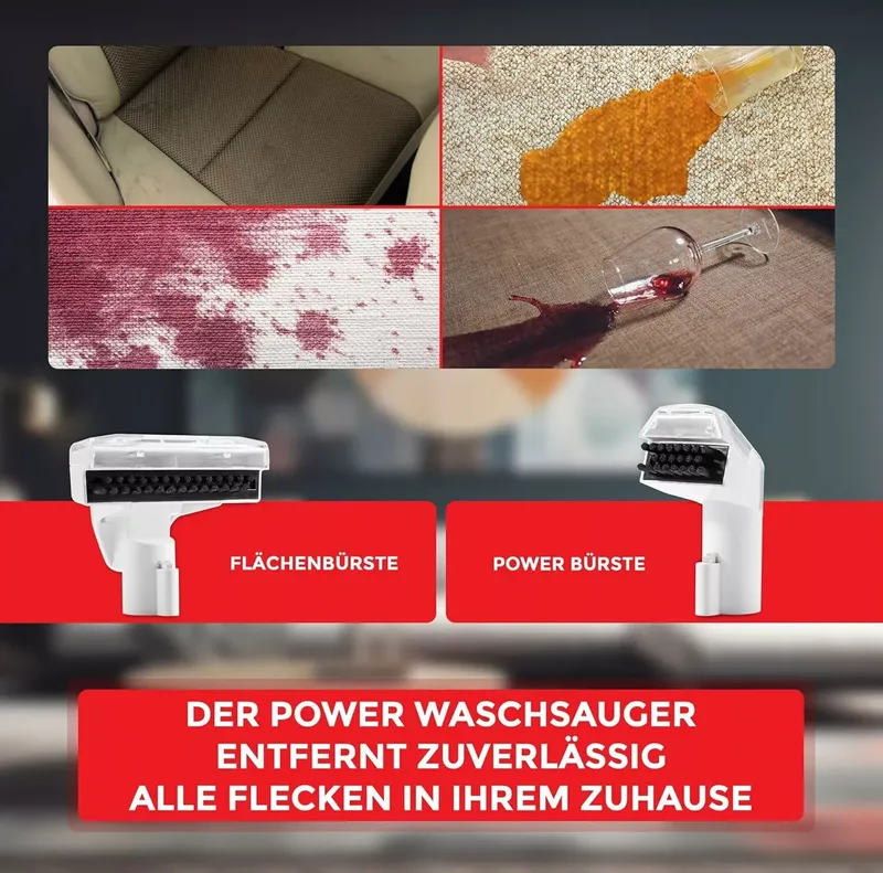 Grafner Waschsauger mit Dual-Tank und 2 Bürsten (7 von 9)