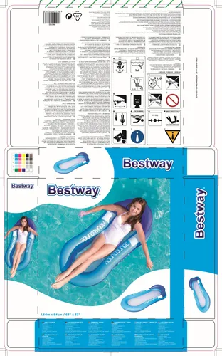Bestway Luftmatratze Hydroluxe 160 x 84 cm, Sortiert (7 von 10)