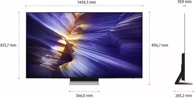 SAMSUNG OLED GQ65S90F 4K Vision AI Smart TV (7 von 7)
