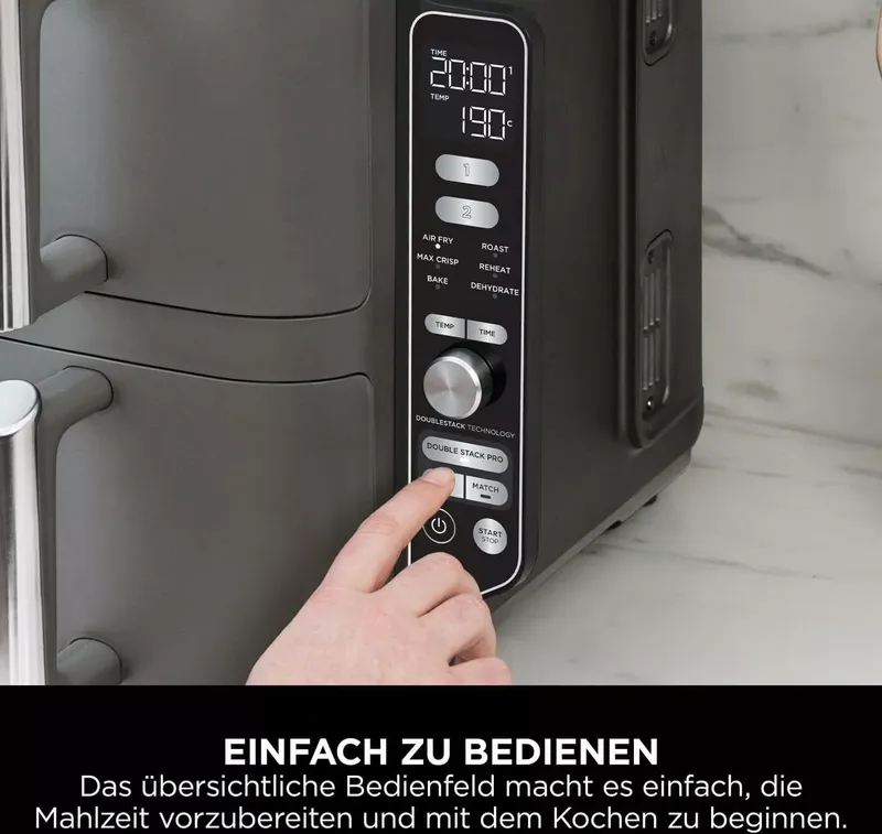 NINJA Heißluftfritteuse Double Stack XL (8 von 13)