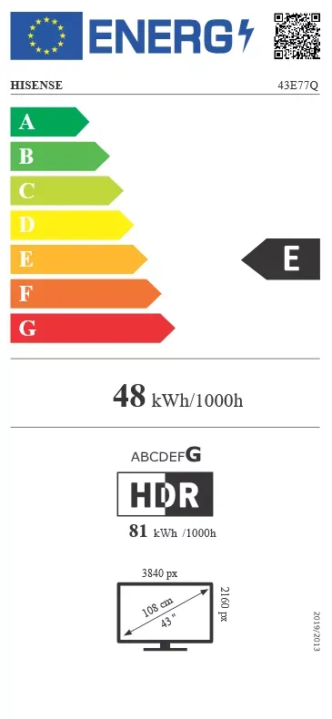 HISENSE QLED-Fernseher 