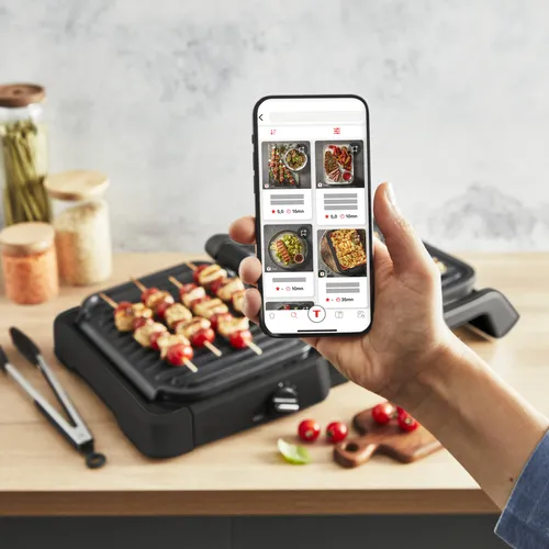 Tefal GC7728 Optigrill 2in1 Kontaktgrill schwarz (8 von 13)