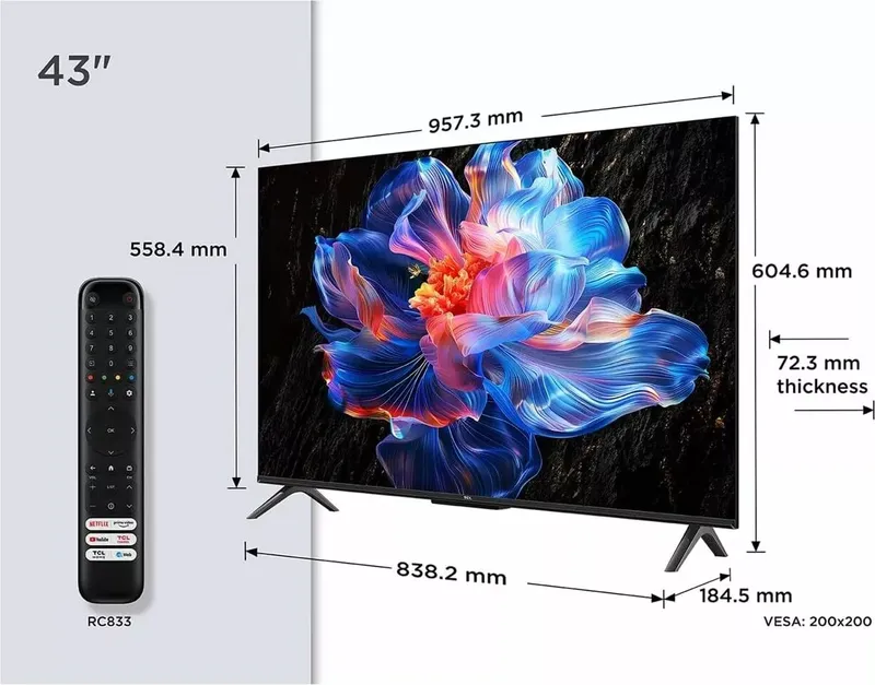 TCL 43P69K 43