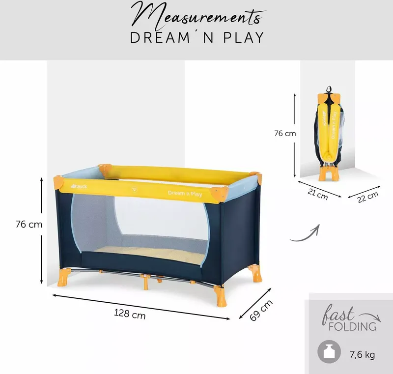 hauck Kinderreisebett Dream N Play (8 von 13)