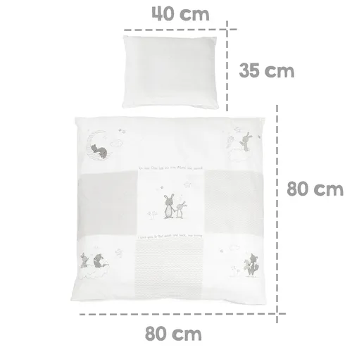 Wiegenset in Weiß, 4-teiliges Set (8 von 10)