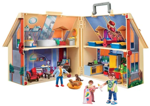 Playmobil 5167 Neues Mitnehm-Puppenhaus mit Einrichtung (8 von 10)