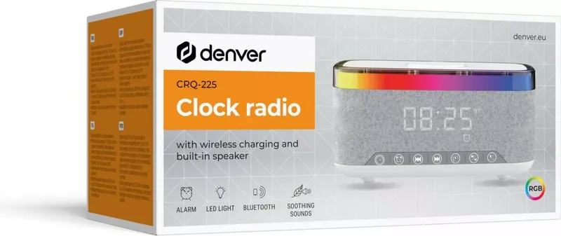 Denver FM-Radiowecker mit Bluetooth und kabellosem Laden (8 von 8)