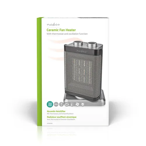 Nedis Keramik Heizlüfter HTFA17GY (8 von 11)