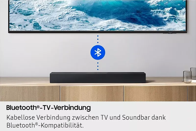 SAMSUNG HW-B410GF/ZG Soundbar, Titan Schwarz (8 von 8)