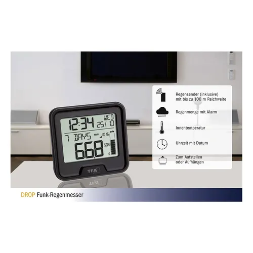 TFA Dostmann Funk-Regenmesser DROP (8 von 11)