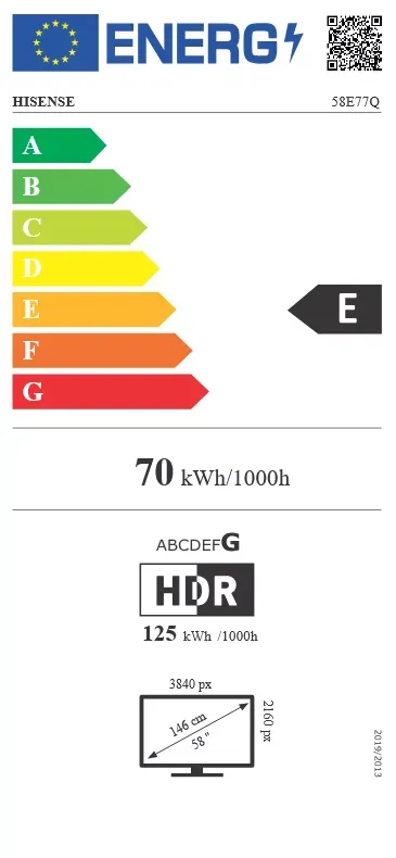 Hisense 58E77Q QLED-Fernseher 58 Zoll (8 von 8)