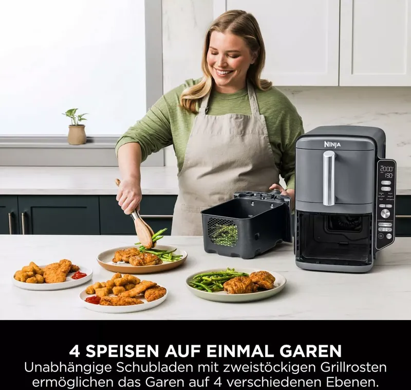 NINJA Heißluftfritteuse Double Stack XL (9 von 13)