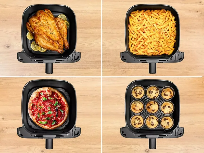 TEFAL EY855D Easy Fry Mega Heißluftfritteuse 2000 Watt (9 von 11)