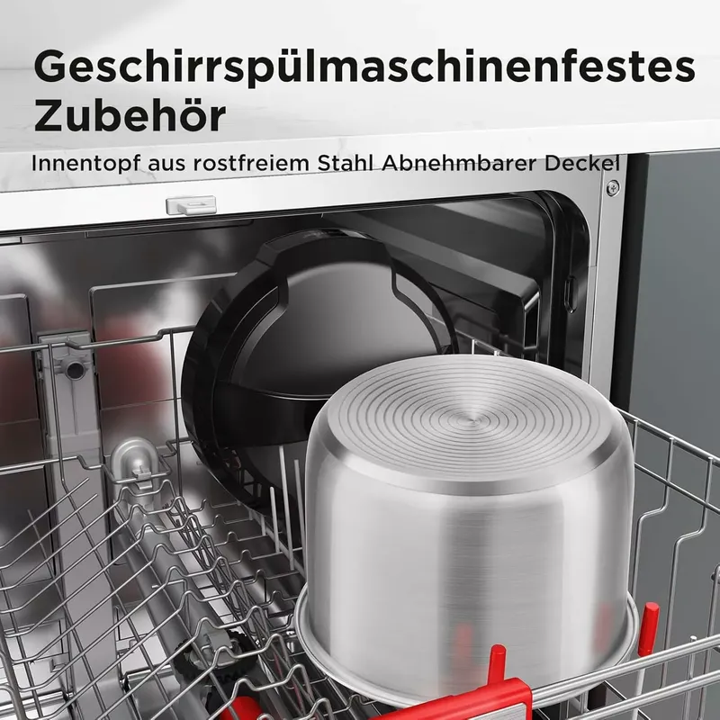 Midea Elektrischer Schnellkochtopf 9-in-1, 8L Multikocher (9 von 10)