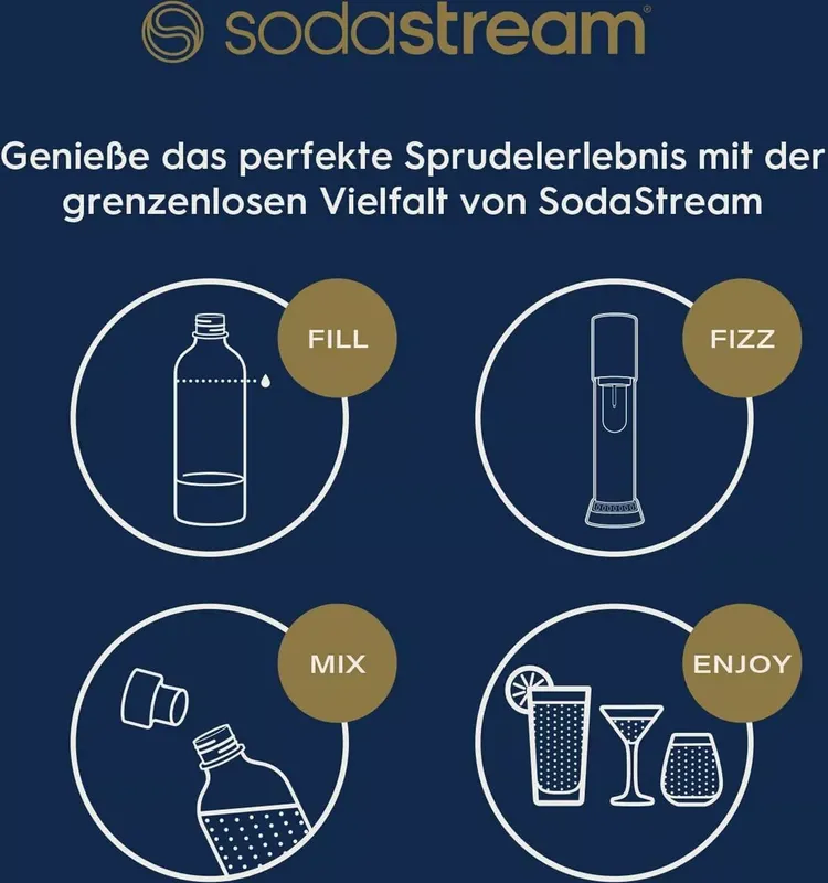 SodaStream® enso™ Premium Wassersprudler | Edelstahl-Design von Naoto Fukasawa (9 von 13)