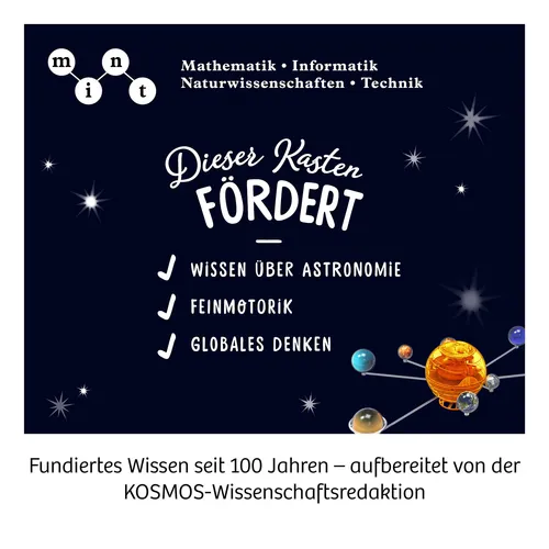 Kosmos 671532 Sonnensystem, Lass die Planeten um die Sonne kreisen, mechanisches Modell, Experimentierkasten für Kinder ab 8-12 Jahre zu Astronomie, Weltall (9 von 9)