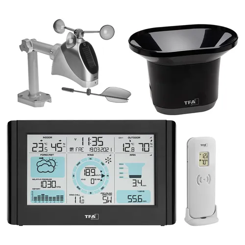 TFA Dostmann Weather Pro Funk Wetterstation 35.1161.01 (9 von 9)